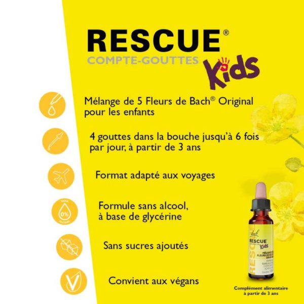 Bach Original Rescue Kids Jour Fraise – Image 4