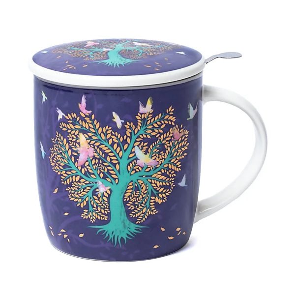 Tasse Infuseur à Thé Lovebirds