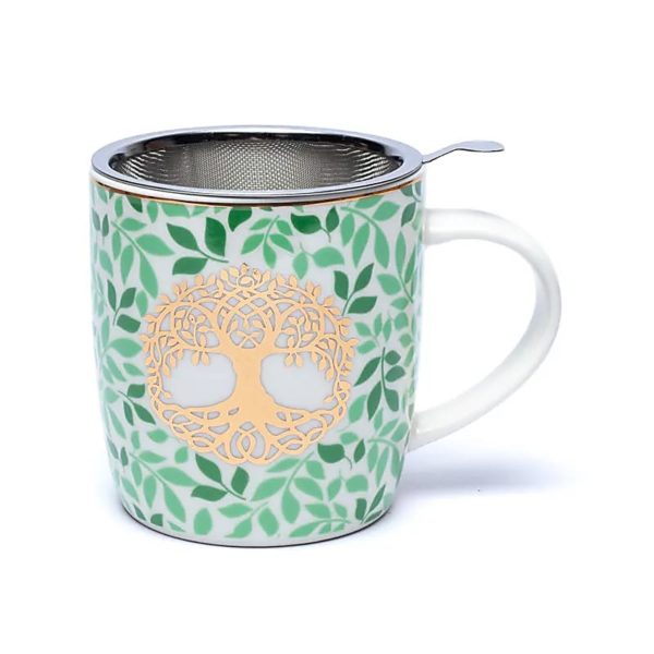 Tasse à thé infuseur Arbre de vie